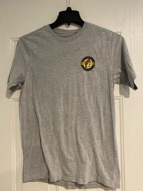 Gray Short-Sleeve Logo Crewneck T-Shirt